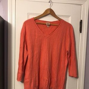 Cable knit sweater Faded Glory size 26/28